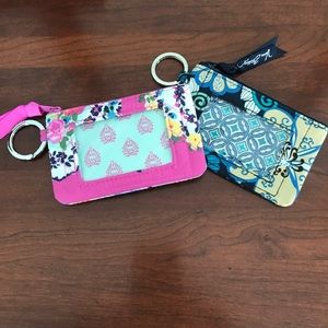 2 Vera Bradley Zip ID Cases!
